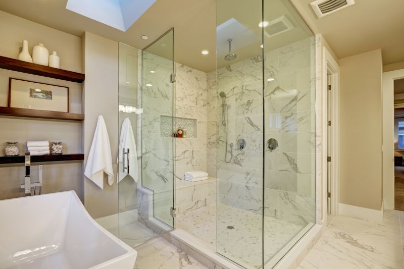 Spacious Bathroom Shower